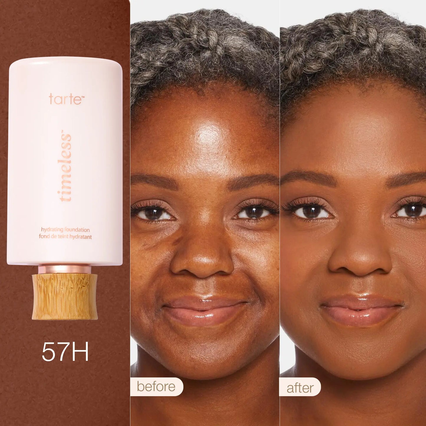 Tarte Timeless Hydrating Foundation & Serum Foundation Brush - Full Coverage Serum Foundation + FREE Brush