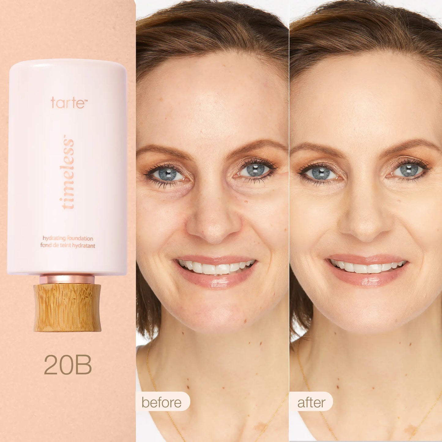 Tarte Timeless Hydrating Foundation & Serum Foundation Brush - Full Coverage Serum Foundation + FREE Brush