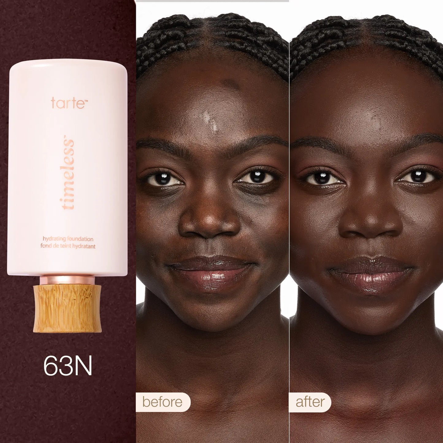Tarte Timeless Hydrating Foundation & Serum Foundation Brush - Full Coverage Serum Foundation + FREE Brush